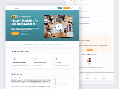 Wisdify - Statistic Education website