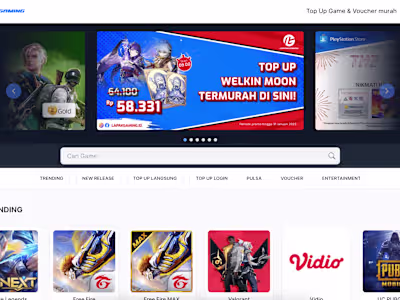 Lapakgaming - Top Up Gaming 