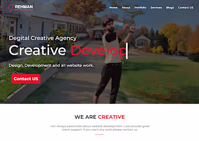 Portfolio website