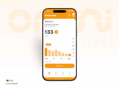 Omnipod Mobile App – Smart Insulin UI/UX Design