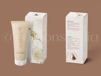 Luxury meets nature. I designed Aureya to feel grounded, gol...