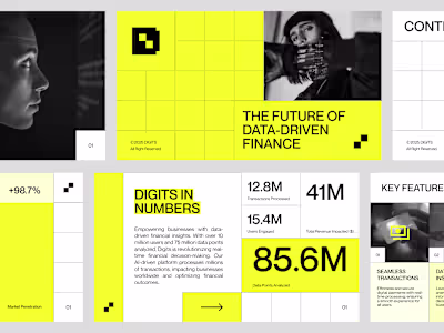 Pitch Deck Presentation - Digits