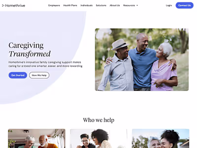 Homethrive: Innovative Family Caregiving Support Solutions