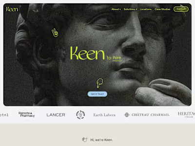 Transitioning KeentoHire Website from Webflow to Framer