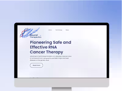 Bound Therapeutics — Brand & Pitch System for Biotech