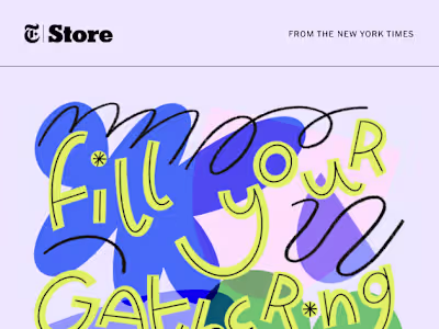 The New York Times Store | Father's Day E-mail Campaign 