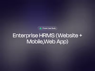 Enterprise HR Platform Web and Mobile Overhaul