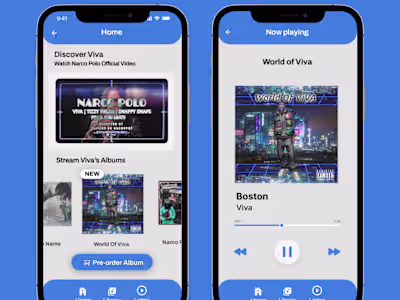 Omni Entertainment (Streaming App Design)