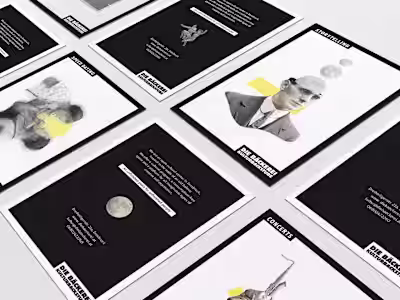 Graphic Design for Die Bäckerei - a Cultural Center in Austria