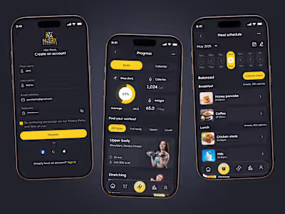 AI Fitness Tracker App Redesign