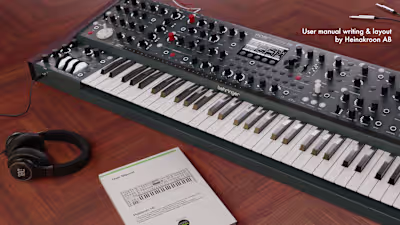 Positron 16 Synthesizer User Manual Creation