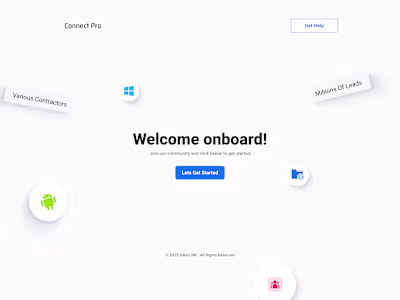 Contractor Onboarding with Connect Pro