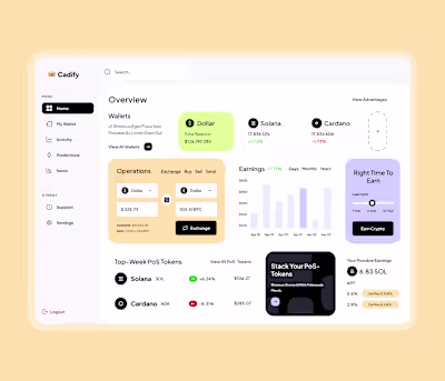 Crypto Wallet & Web3 Dashboard UI Design