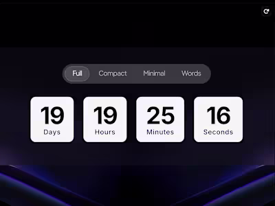 Most countdown timers are useless once they hit zero. Mine d...