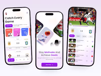 A modern and energetic mobile