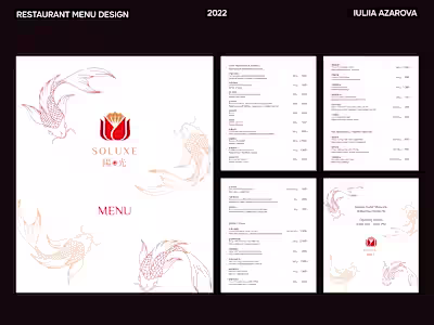 High-Impact Restaurant Menu Design