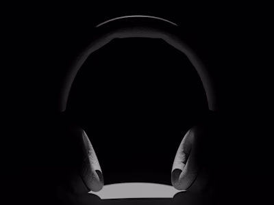 3D Design/ Model Headset Product Animation