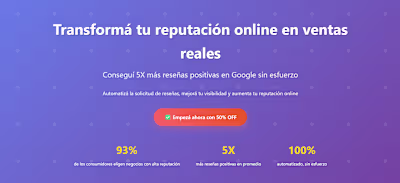 Impulsa 5 Estrellas - Automated Google Reviews Booster