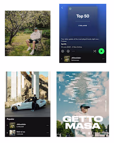 Warner Music - Cover Graphic Design & Photography