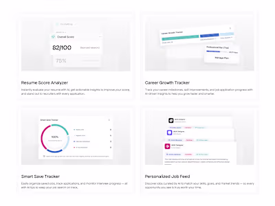 Joobin Job Seeker - Bento Design