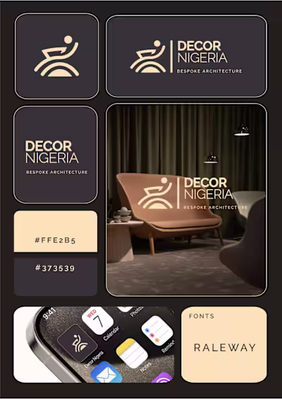 Logo Design and Direction  for Decor Nigeria