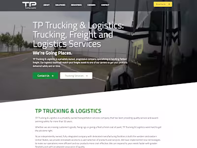 Trucking Website