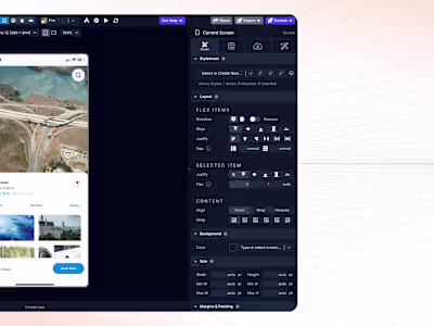 App Builder UI Designs