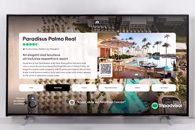 Interactive Experience on Fire TV - UI Design