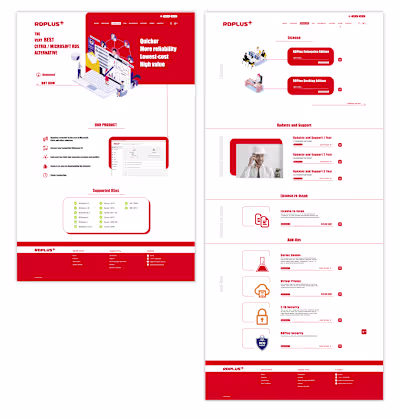 Web page design