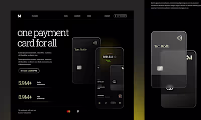 One Payment Card for all Website :: Behance
