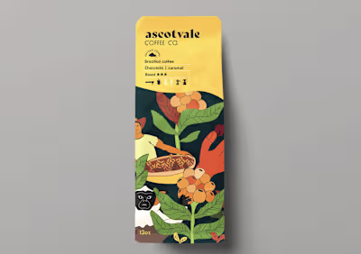 Brand Identity & Packaging Design - Ascotvale Coffee Co.