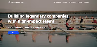 The Cannon Project | A technology career agency for high perform