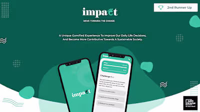 IMPACT APP | Designathon on Behance