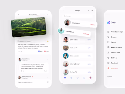 Social Media App | Mobile Design