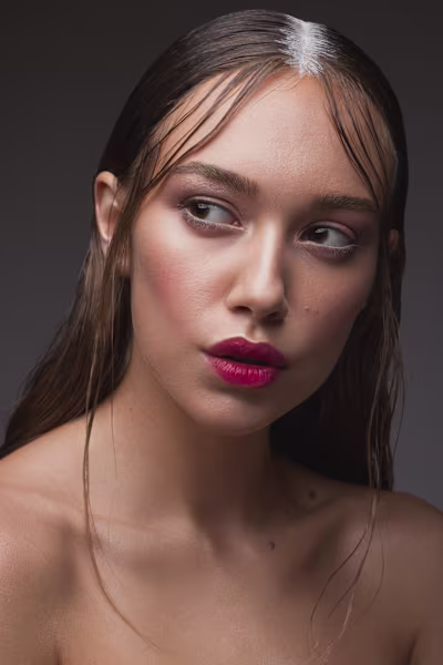 Portrait retouching. Natural retouching