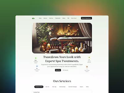 Ishasplace - Spa Website for a Premium Lagos Brand