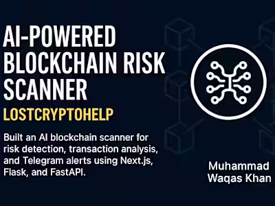 AI-Powered Blockchain Risk Scanner (LostCryptoHelp)