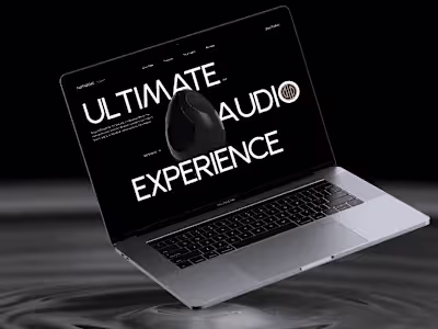 Pantheone - High-End Speaker Sound System Website Design