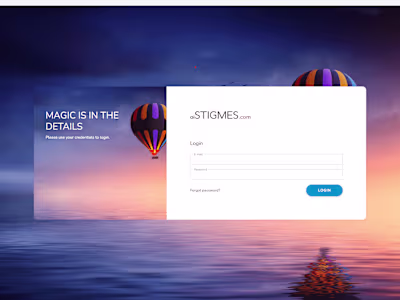 Web application for the photography industry
