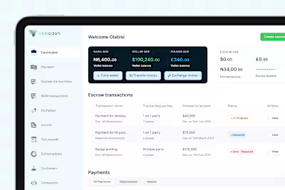 Vesicash Escrow System Enhancement and Feature Expansion