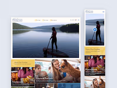 Website Redesign, Responsive design