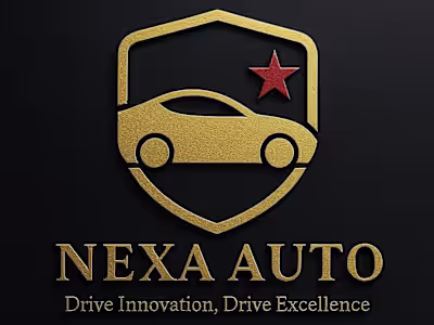 NEXA AUTO Premium Logo Design