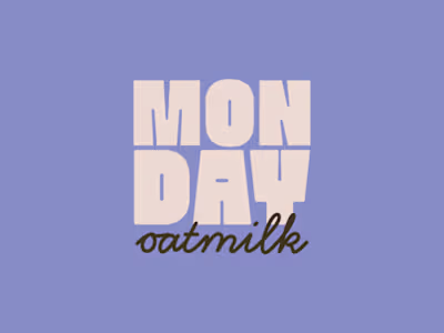MONDAY Oatmilk Branding & Packaging Design