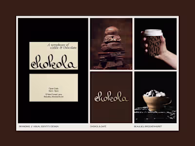 Brand Identity | Chokola Café