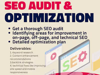 Detailed SEO Audit & Optimization
