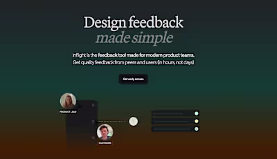 Back End Development for Design Feedback Website