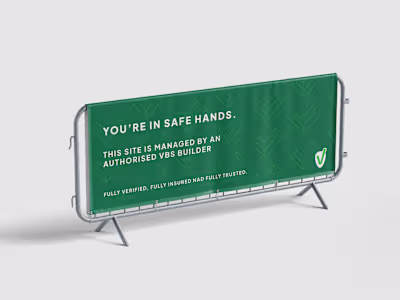 Mockup with logo for VBS