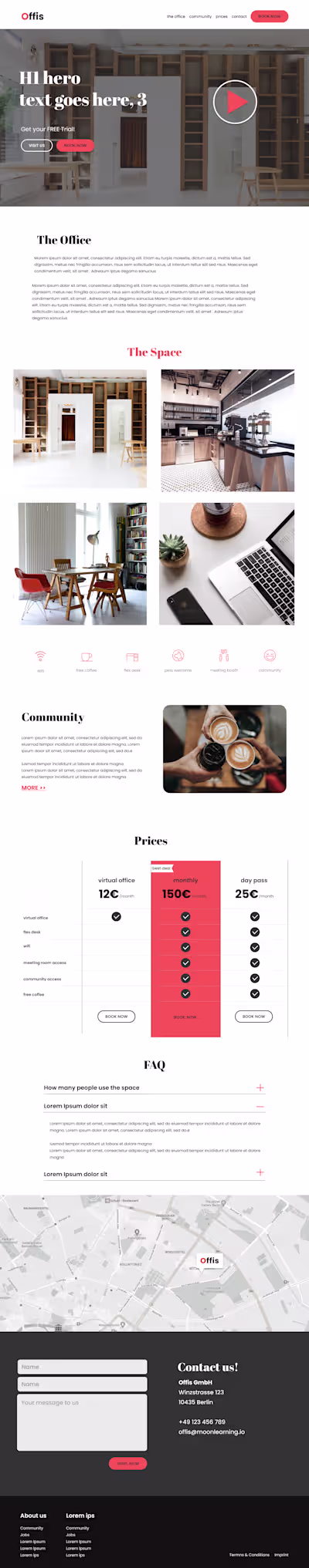 Offis (Framer Landing Page)