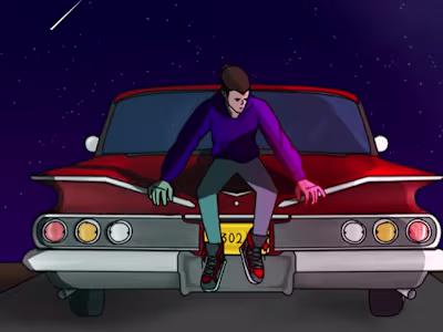 sitting on a car - YouTube