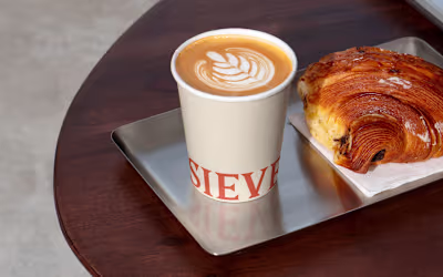 Sieve Matcha Branding